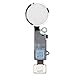 MMOBIEL Home Button Compatible with iPhone SE 2022 / SE 2020/8 / 8 Plus - Flex Cable Connector - Replacement - Incl. Screwdrivers - Silver