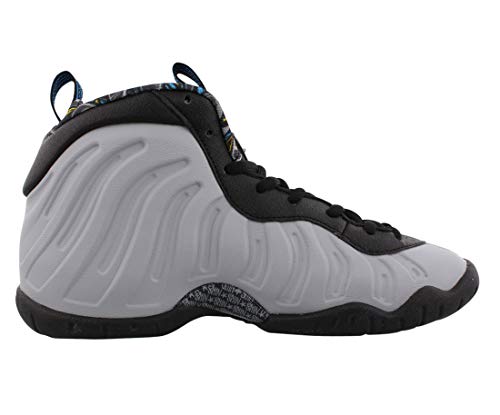 Nike Little Posite One GS Boys Shoes Size 3.5, Color: Wolf Grey/University Gold3