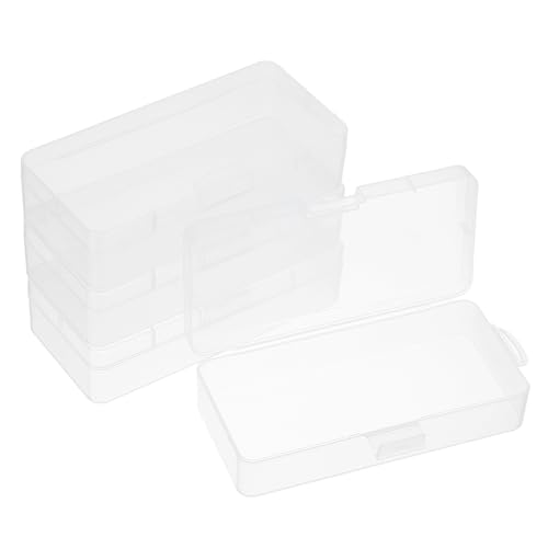 Boîtes de rangement en plastique transparent pour petits objets perles et artisanat - 2