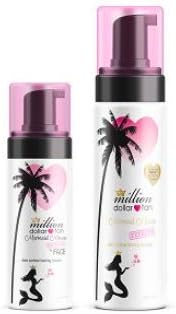 Million Dollar Tan - Mermaid Mousse Face and Body Bundles (Mermaid Mousse Face and Body - Gradual Sunless Tan)