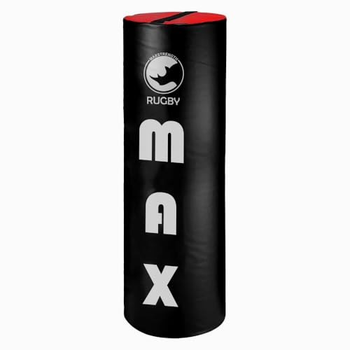 Image of MAXSTRENGTH Rugby Tackle Bag – Heavy Duty Training Pad for Adults & Juniors – Impact Resistant, Weatherproof Rugby Equipment – Available in 3ft & 4ft Sizes (4FT Tackle Bag)
