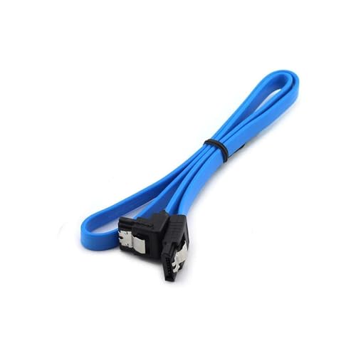 Cable de datos SATA 3.0 40 cm, azul, pack 2 piezas