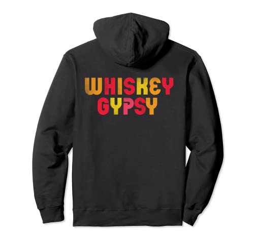 Whisky Gypsy: Whisky fresco e colorato e arte alcolica borbonica Felpa con Cappuccio