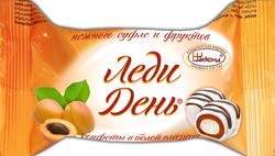 Gourmet Market Sweets Candy Lady Day With Apricot In White Chocolate 1Lb,16 Ounces