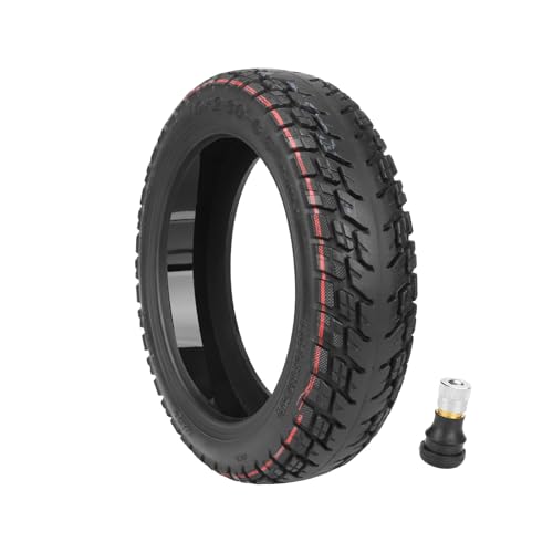 10x2.30-6.5 Proof Puncture Tubeless Off-Road Tyre For NIU KQI2 Electric Scooter 10 * 2.30-6.5 Wearproof Rubber Tire Electric Scooter Parts