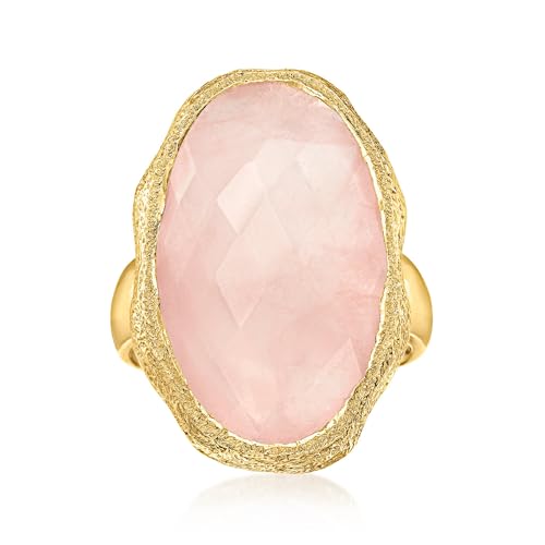 Ross-Simons 17.00 Carat Rose Quartz Ring...