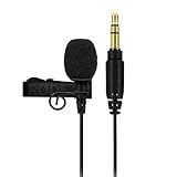 Rode Lavalier Go Profissional Microfone Lapela Padrão Polar Condensador Omnidirecional Cabo Reforçado com Kevlar Conector de 3.5mm Clip Lave e Saquinho de Transporte Incluso/No Brasil