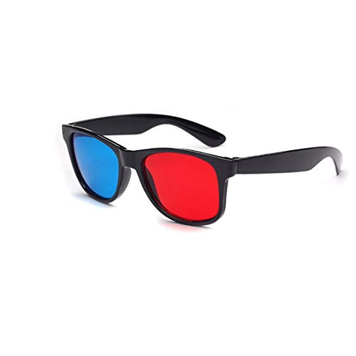 Cheekbone Universal 3D Glasses TV Movie Dimensional Anaglyph Video Frame 3D Glasses DVD