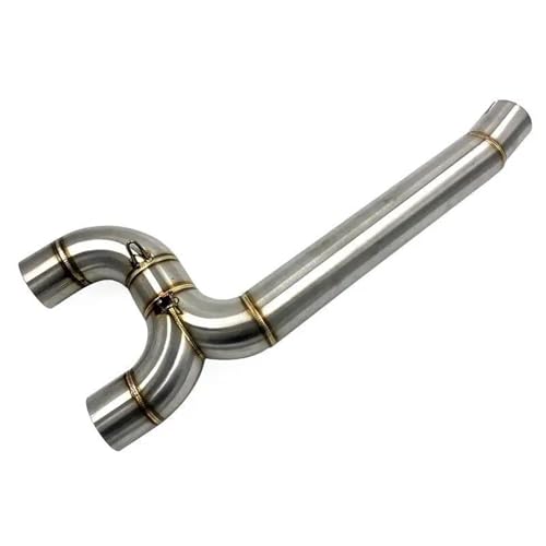 Silencieux d'échappement moto 51mm avec tuyau de liaison central pour modèle FZ6S FZ6N de 2004 à 2009