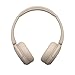 Sony WH-CH520 Wireless Headphones Bluetooth On-Ear Headset with Microphone and up to 50 Hours Battery Life with Quick Charging, Cappuccino