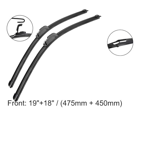 Balais essuie-glace Mini Cooper R56 Hatch 2007-2011 durables SPYKEY