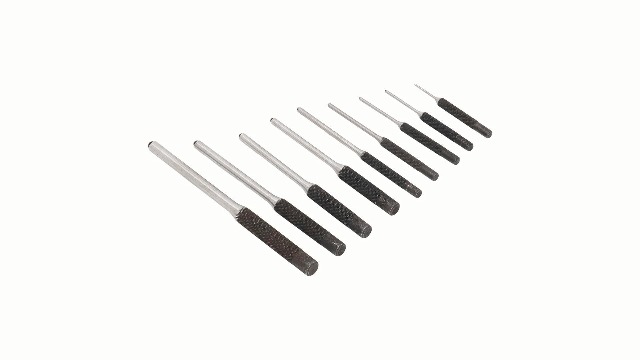 Set 9 Punzoni Per Armaiolo Con Martello - Utensili Per Riparazione E Lavorazione - Foto 4