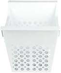 Panier de congélateur à poitrine extensible réglable avec poignées, bac de réfrigérateur à congélateur profond lourd PP Paniers à fils (S) 2oz)