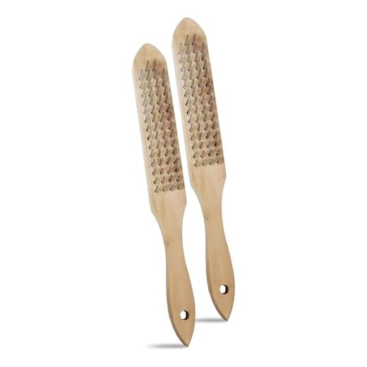 G4GADGET Wooden Brush Set for Cleaning