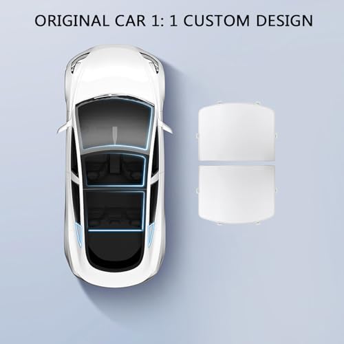 Pare-soleil Tesla Model 3 anti UV contre la chaleur du toit vitré