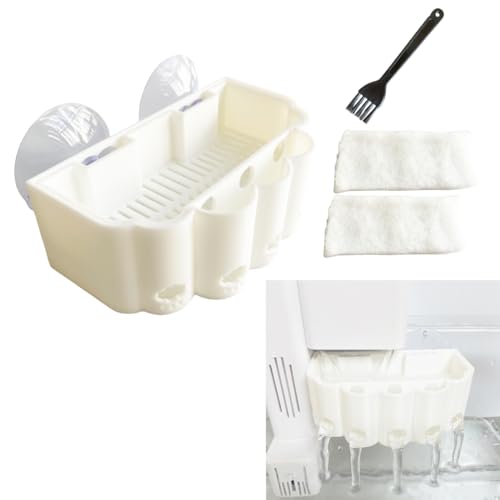 Aquarium Filter Baffle，Water Flows Controller for Fish Tank，Helps to Maintain a Calm Water Surface and Slow Down Water Flow (White)