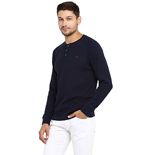 Image of Red Tape Men's Solid Regular Fit T-Shirt