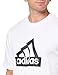 adidas Men's Modern Essentials T-Shirt, White, Small/Tall