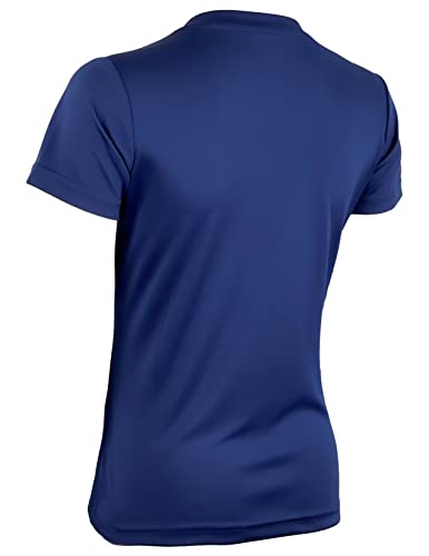 Icon Sports Official Licensed U.S. Soccer USWNT Girls' Soccer Performance Game Day Short Sleeve Tee Shirt Fitted3