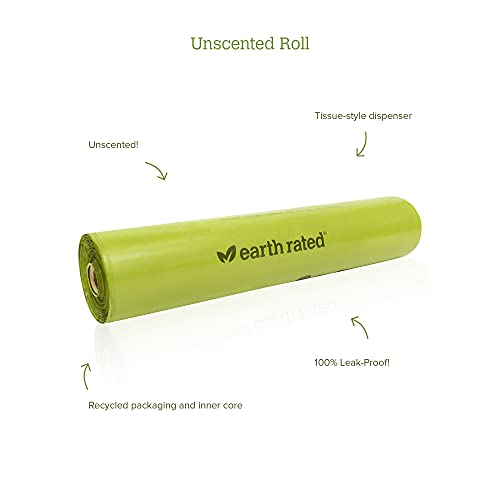 Earth Rated - spare roll bags 300 bags unscented & Dog Poo Bags - 270 Extra Thick Poop Bags For Dogs | Each Unscented Doggy Waste Bag Measures 22x33cm | 100% Leak-Proof Security - Image 5