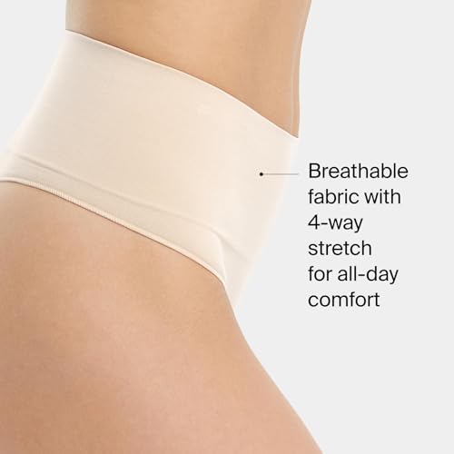 SPANXshape Everyday Shaping Thong - Core Control Shapewear Underwear - Invisible Under Clothes - Seamless Design3
