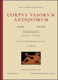 Corpus Vasorum Antiquorum livre archéologie tasses attiques figures noires Ermitage