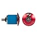 Fyxation Bar End Plugs, Red