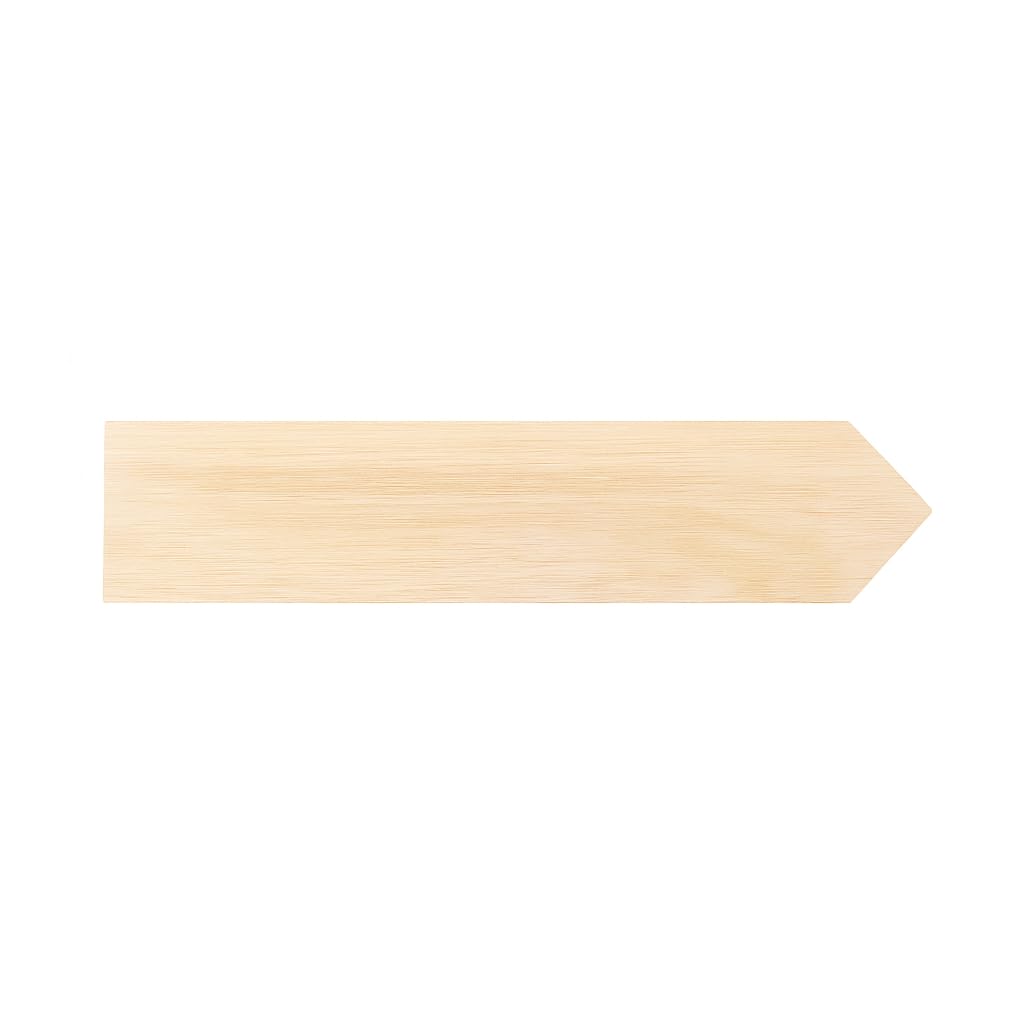 6x Arrow Signs Handmade Rustic Wood Blank Sign Posts Direction Wedding Garden Party