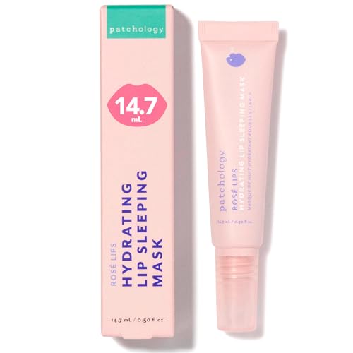 Patchology Rosé Lip Sleeping Mask - Máscara Noturna Com Ácido Hia...