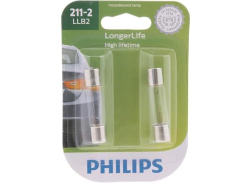 Philips 211-2 LongerLife Miniature Bulb 2 Pack