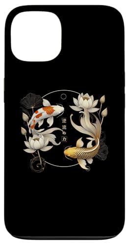 Koi Fische Karpfen Fische Lotusblumen Japanische Sakura Koi Hülle für iPhone 13 Koi Fische Karpfen Fische Lotusblumen Japanische Sakura Koi Hülle für iPhone 13