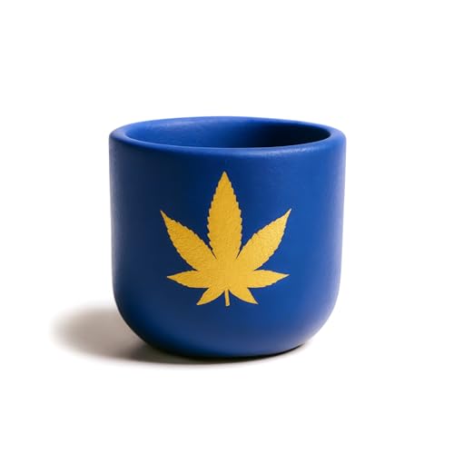 Image of Urban Plant Terracotta Pot - Trendy Planter for Modern Home & Garden Spaces (Bluesphere Terracotta Pot - Royal Blue)