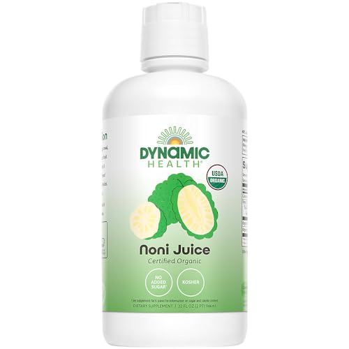 Dynamic Health Organic Noni Morinda Citrifolia Juice, 946 ml