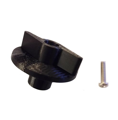 Compatible Replacement knob for Toro Power Max HD 1030 OHAE - 30" Wide Snow Blower for The shutoff Valve and Compatible Screw - New 3D Printed Part