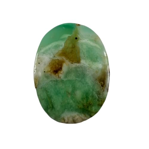 Chrysoprase de collection 69,75 carats, une gemme ovale d'exception pour haute joaillerie