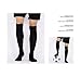 Utaly Knee High Socks for Women/Men Athletic Solid Tube Socks for Outdoor Sports Baseball Football