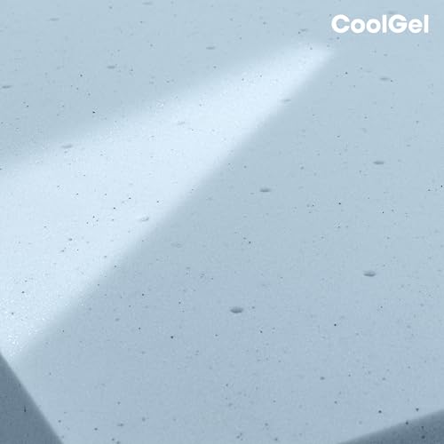 Image of COOL GEL Memory Foam Mattress Topper, Cool Gel Infused Memory Foam, Plush and Supportive, CertiPUR Certified (2-inch, Full)