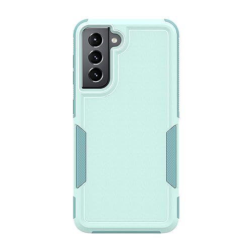 for Samsung Galaxy S21 Case: Dual Layer Protective Heavy Duty Cell Phone Cover Shockproof Rugged with Screen Protector - Military Protection Bumper Tough - Samsung Galaxy S21 5G 2021, 6.2 inch, Green by MDCN - Used condition - Image 7