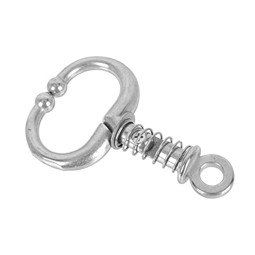 FUNOMOCYA 1Pc Stainless Steel Cow Nose Pliers Livestock Nose Ring Tool for Cattle Management Essential for Farmers Veterinarians Comfortable Design