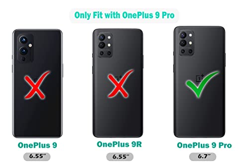 Coque OnePlus 9 Pro originale plastique dur fin marbré rose GlamCase - 7