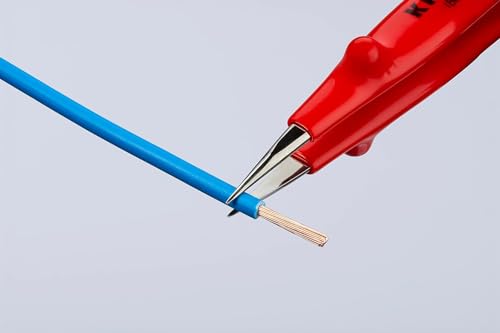 Brucelles isolées Knipex 92 27 61 avec finition surmoulée - 5