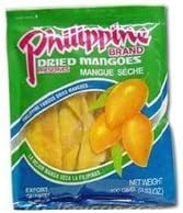 Dried Mango Preserves (Mangue Seche) - 3.5oz [3 units] by Phillippine Brand.