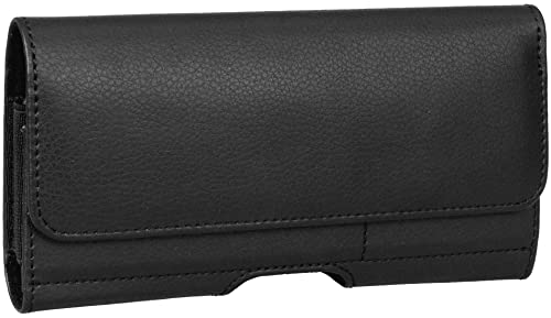 AQ Mobile Funda cinturón para Samsung Galaxy A13 5G 4G, Cuero PU, Clip para cinturón, Cierre magnético