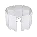 Mintice 9 Platte Outdoor Aluminium Windschutz Faltbar Windschutzscheibe Campingkocher Brennerwindschutzscheibe draussen Camping Wandern Kocher Picknick BBQ Kochen Gasherd Winddicht