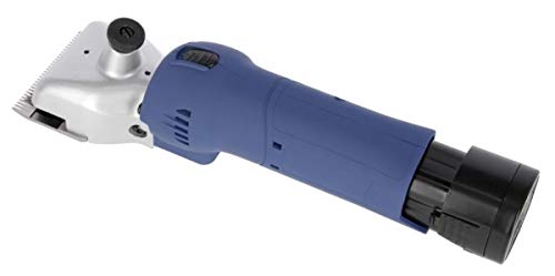 Clipster Akkuschermaschine FarmClipper Akku2, Tierschermaschine, inkl. 2 Akkus, blau, 28,5x8x8cm, Pferdeschur, Veterinäre, Akkulaufzeit 120min