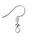 I-MART Stainless Steel Ball & Coil Earring Hooks/Findings/Wires, Fish Hook Earrings/Hoops/Ear Wire for DIY Jewelry Making (Pack of 400 - Silver)
