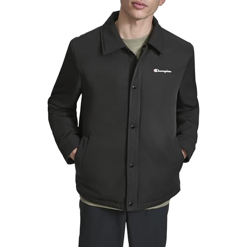 Image of Champion Men's Active Water-resistant Coaches Jacket