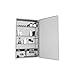 Robern MC2440D4FPR Bathroom-Hardware, Silver