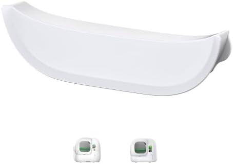 PETKIT Erhöhte Schwelle 2.0 für PUROBOT Max Pro 2 Selbstreinigende Katzentoilette, Anti-Leck Urin- und Katzenstreuabweiser,Erhöht die Schwelle für Automatische Katzentoiletten