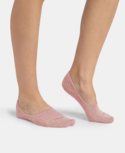 Image of Jockey 7484 Women Compact Cotton Stretch No Show Socks with StayFresh Treatment